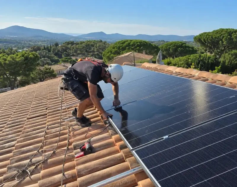 Installateur panneaux solaires Saint-Servant — pose photovoltaïque sur toiture
